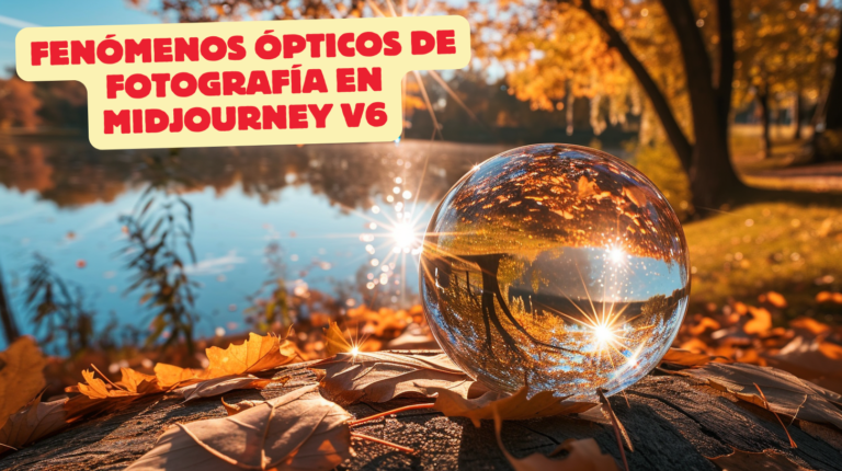 Fenómenos Ópticos de Fotografía en Midjourney V6